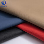 Litchi pattern microfiber leather for automotive-1.2mm