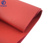 lychee patterns pu leather furniture with Abrasion-Resistant
