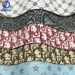 Luxury Style Synthetic Leather PVC Custom Print PVC Leather For Bag