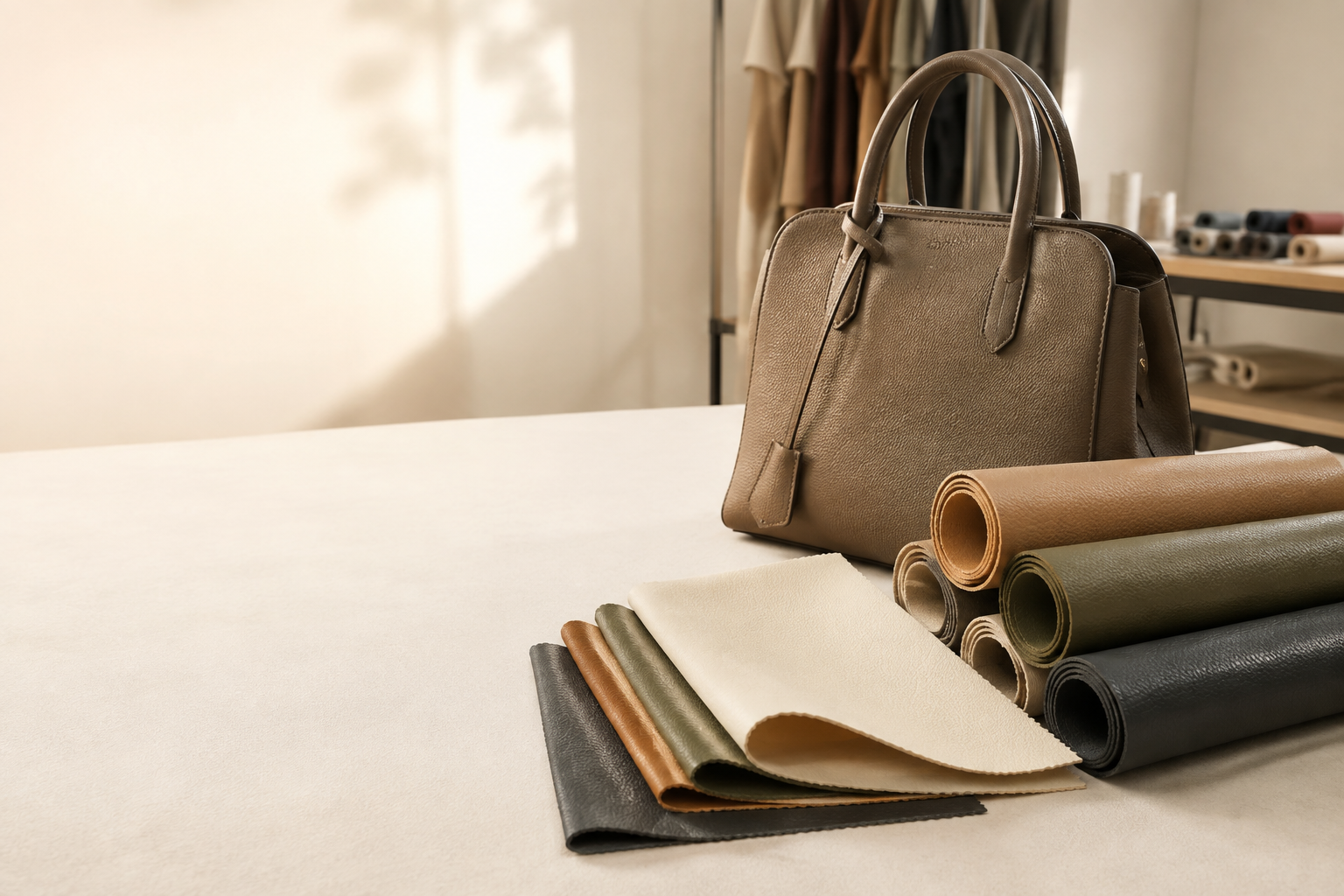 PU Leather for bags, luggage and accessories