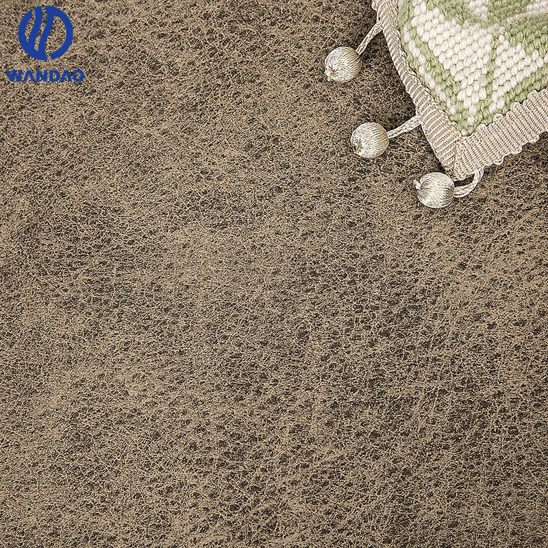 Factory Wholesale Abrasion Resistant Oil-skin lychee PU leather for luggage - Wandao Leather