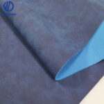 Premium double color pu leather for notebook cover, Scratch Resistant Material