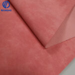 Premium double color pu leather for notebook cover, Scratch Resistant Material
