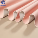 Eco Friendly plain silicon leather for automotive interior, UV Resistant Car Upholstery Material
