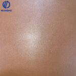 Wear Resistant Nappa patterns solvent pu leather for furniture, Custom Color Available