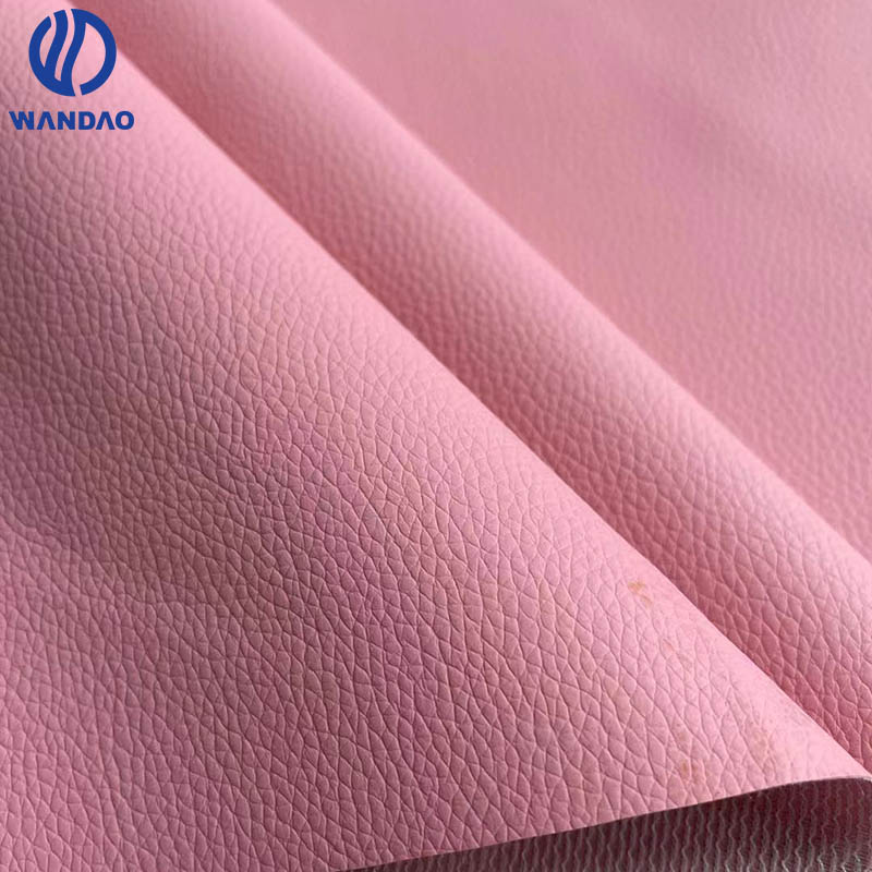 Factory Wholesale Abrasion Resistant DE90 pattern PVC leather for bags