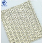 Premium Weaving with holes microfiber leather for shoes-1.0mm