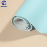 Highly Durable Stain Resistant plain silicon leather for furniture