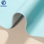 Highly Durable Stain Resistant plain silicon leather for furniture