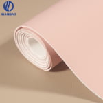 Eco Friendly plain silicon leather for automotive interior, UV Resistant Car Upholstery Material