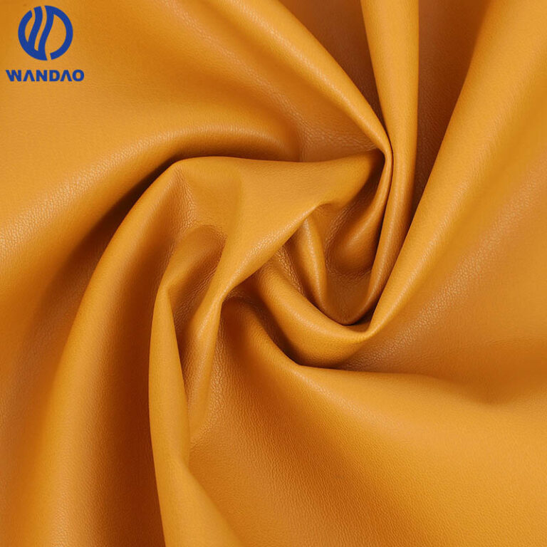 High Quality Customizable 0.6mm PU leather for garment Synthetic Fabric
