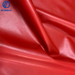 High Quality Wear Resistant plain patterns microfiber leather for bag