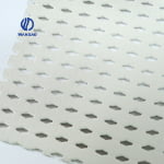 Premium Weaving with holes microfiber leather for shoes-1.0mm