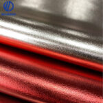 Glitter effect microfiber leather for bags -Fashion design