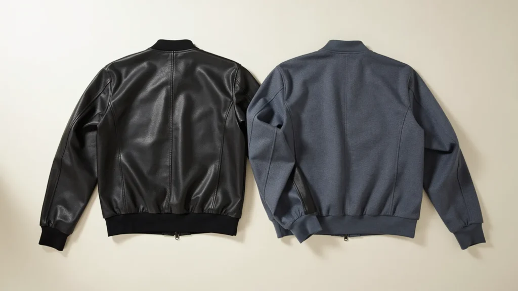 PU Leather vs Polyester: Can You Keep the Jacket Pattern?