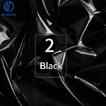 Premium Custom Four-sided mirror-like PU leather for clothing Synthetic Material