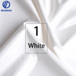 Premium Custom Four-sided mirror-like PU leather for clothing Synthetic Material