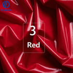 Premium Custom Four-sided mirror-like PU leather for clothing Synthetic Material